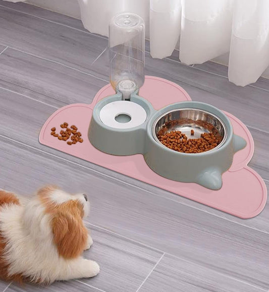 Lilac Cloud Feeding Mat