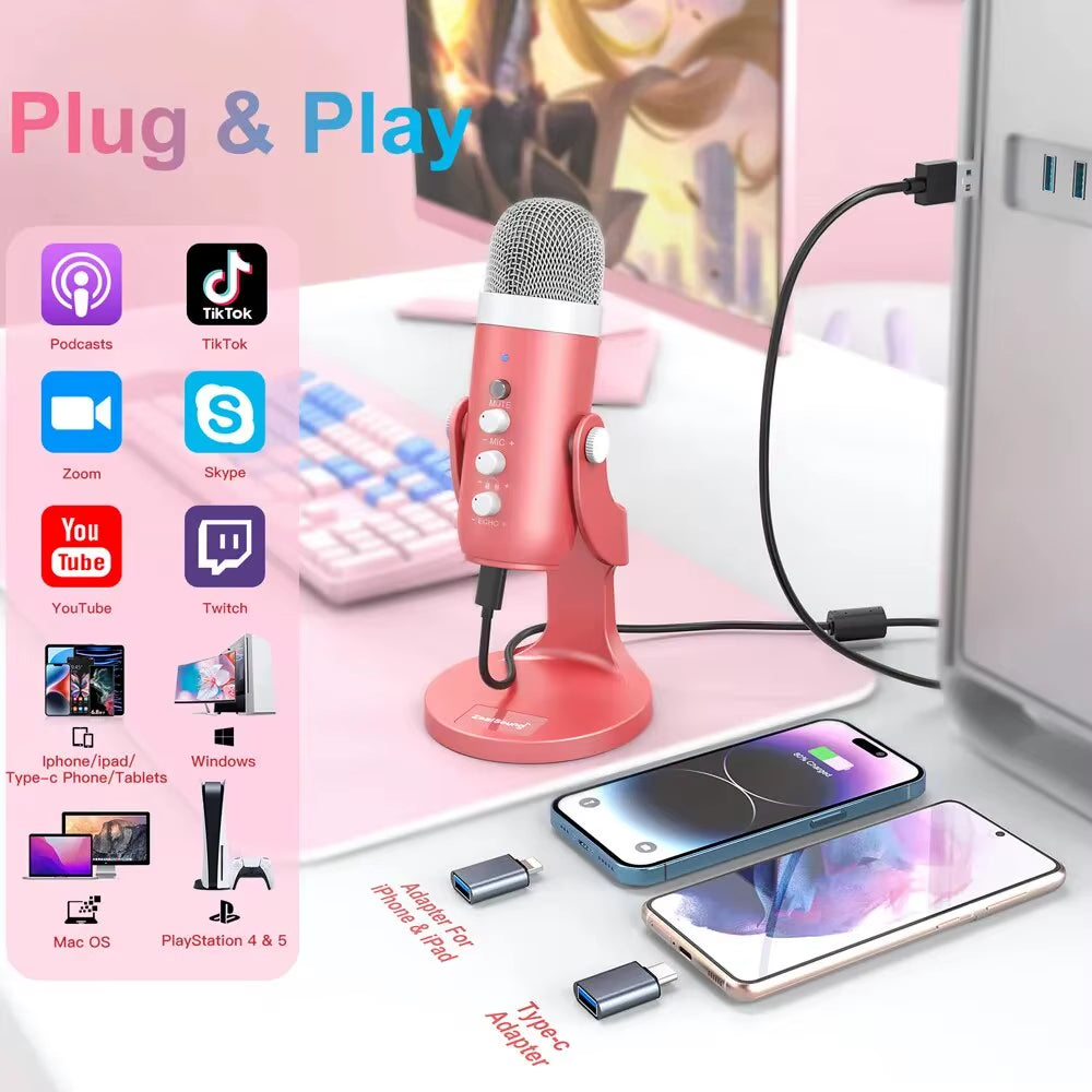Catwaii Pink Studio Mic 